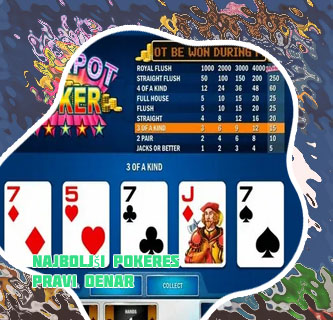 Igrajte video poker na spletu za denar