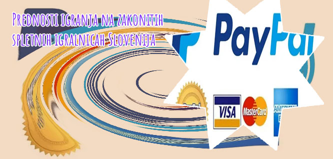 Paypal casinos Slovenija